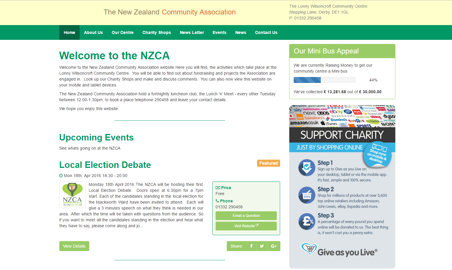 NZCA Site Upgrade