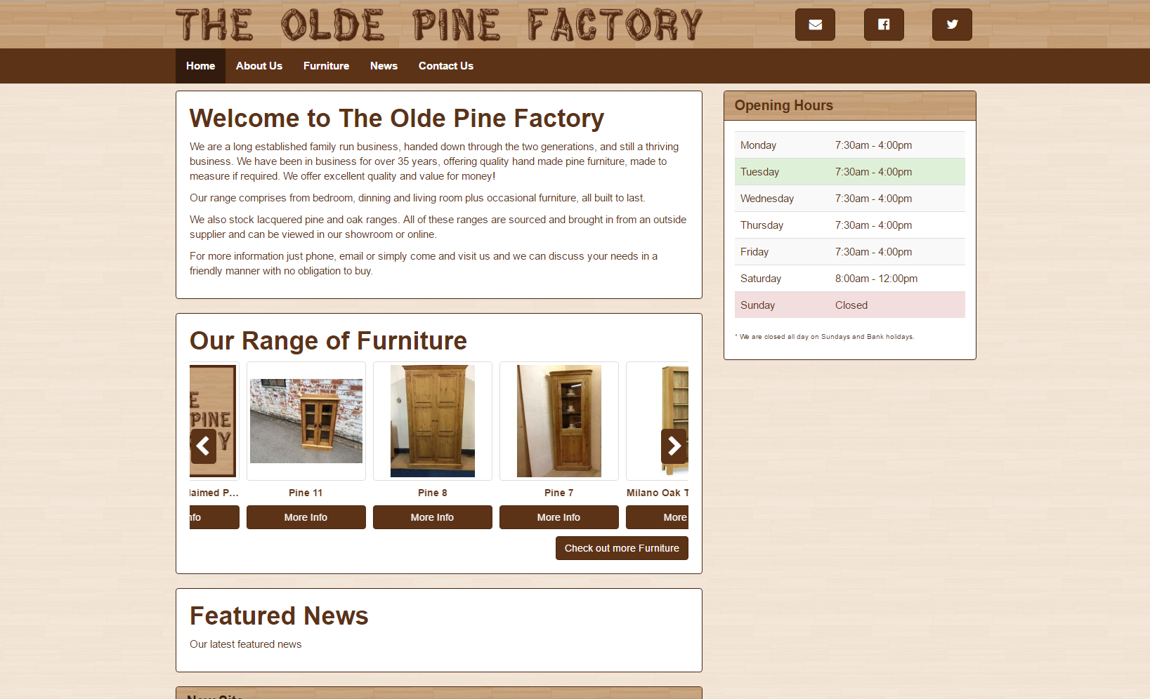 Screenshot of The Olde Pine Factory (2016)